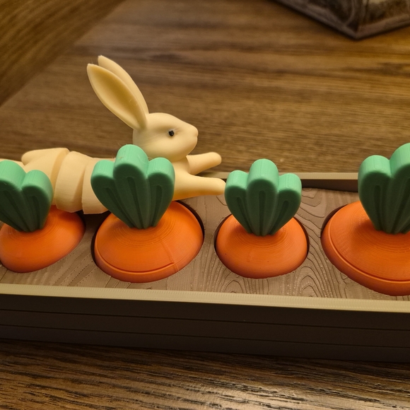 Fidget Toy Set Collapsible Carrots Garden - Picture 6 of 6